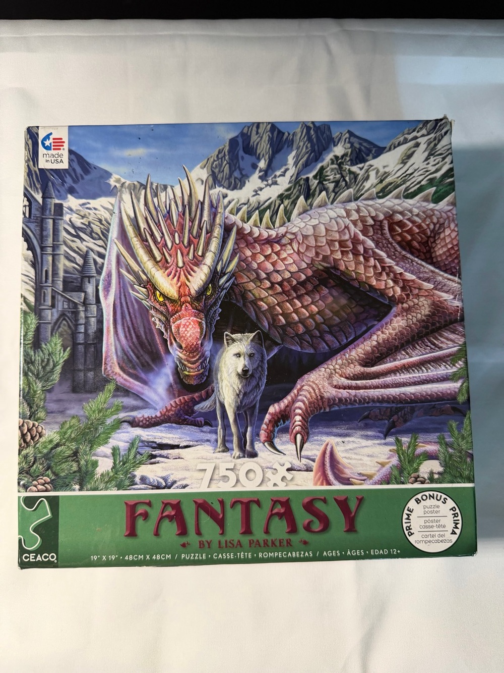 Fantasy Dragon & Wolf Puzzle by Ceaco